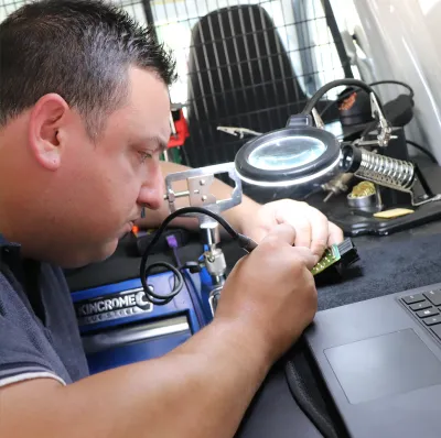 Quick Car Keys fully equipped mobile locksmith van